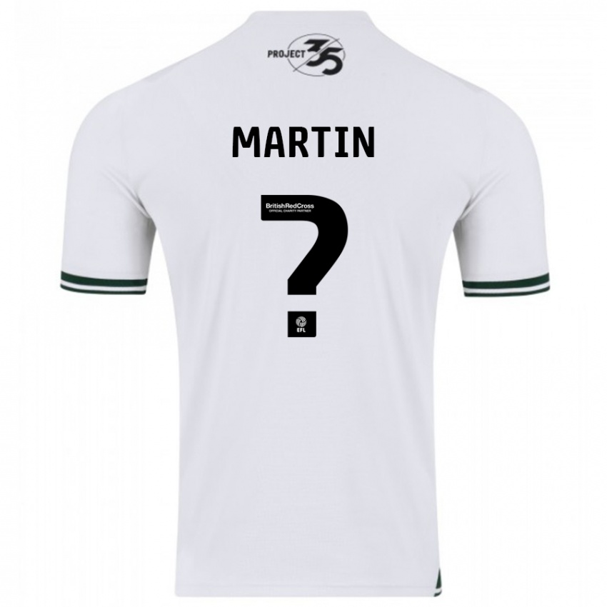 Hombre Camiseta Matthew Martin #0 Blanco 2ª Equipación 2023/24 La Camisa Chile