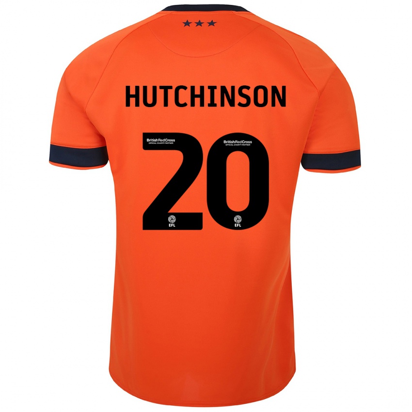 Hombre Camiseta Omari Hutchinson #20 Naranja 2ª Equipación 2023/24 La Camisa Chile