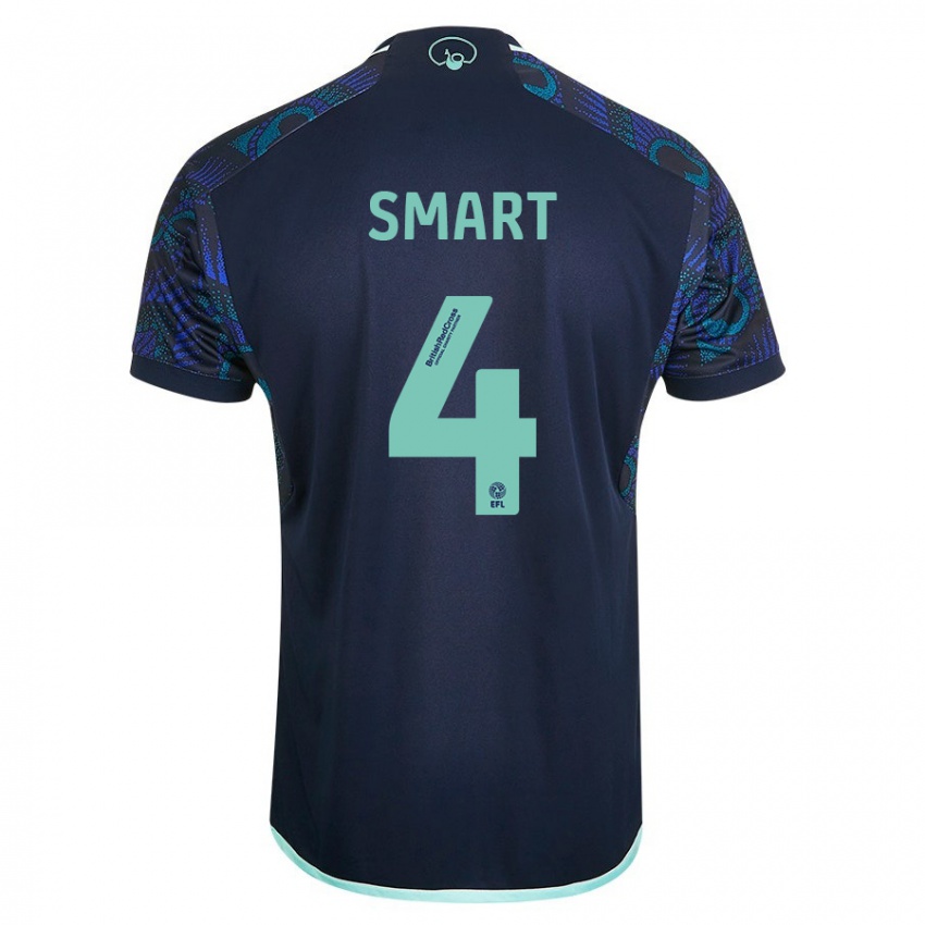 Hombre Camiseta Olivia Smart #4 Azul 2ª Equipación 2023/24 La Camisa Chile