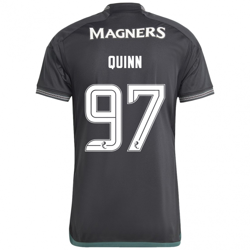 Hombre Camiseta Ben Quinn #97 Negro 2ª Equipación 2023/24 La Camisa Chile