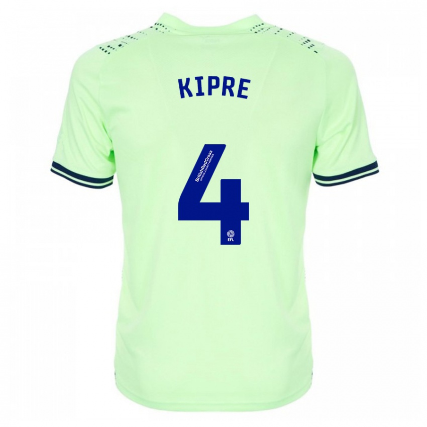 Hombre Camiseta Cédric Kipré #4 Armada 2ª Equipación 2023/24 La Camisa Chile