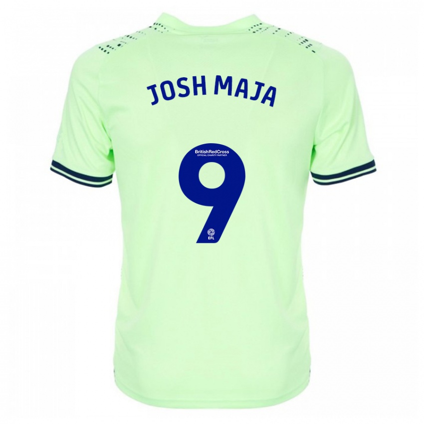 Hombre Camiseta Josh Maja #9 Armada 2ª Equipación 2023/24 La Camisa Chile