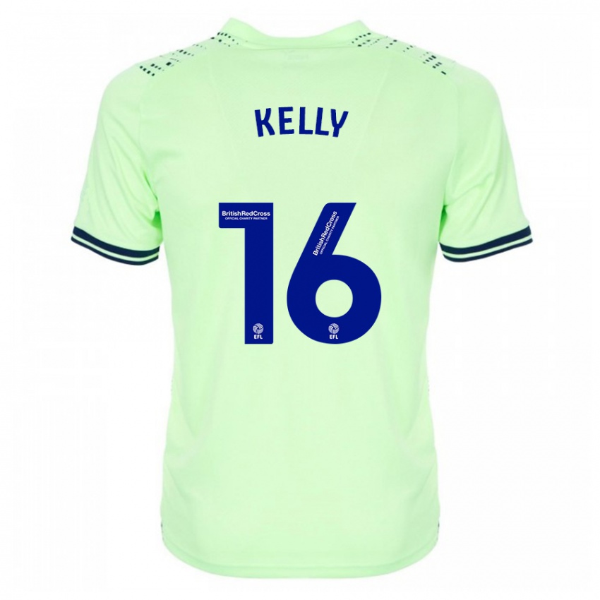 Hombre Camiseta Martin Kelly #16 Armada 2ª Equipación 2023/24 La Camisa Chile
