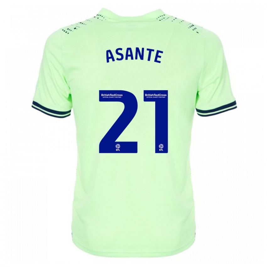 Hombre Camiseta Brandon Thomas-Asante #21 Armada 2ª Equipación 2023/24 La Camisa Chile