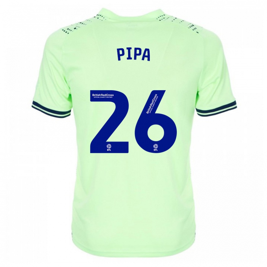 Hombre Camiseta Pipa #26 Armada 2ª Equipación 2023/24 La Camisa Chile