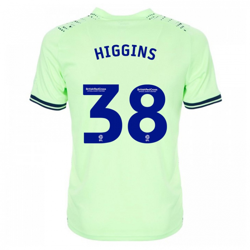 Hombre Camiseta Akeel Higgins #38 Armada 2ª Equipación 2023/24 La Camisa Chile