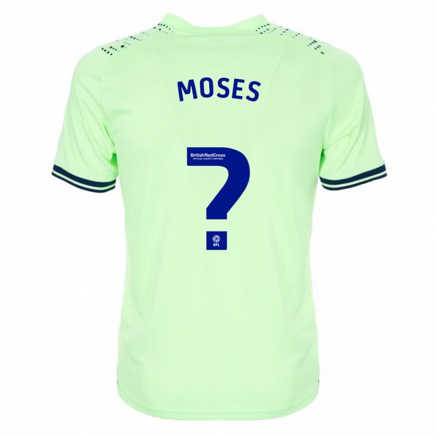 Hombre Camiseta Maxwell Moses #0 Armada 2ª Equipación 2023/24 La Camisa Chile