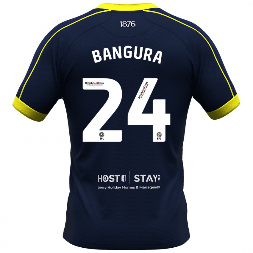 Hombre Camiseta Alex Bangura #24 Armada 2ª Equipación 2023/24 La Camisa Chile