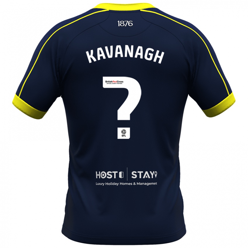 Hombre Camiseta Calum Kavanagh #0 Armada 2ª Equipación 2023/24 La Camisa Chile