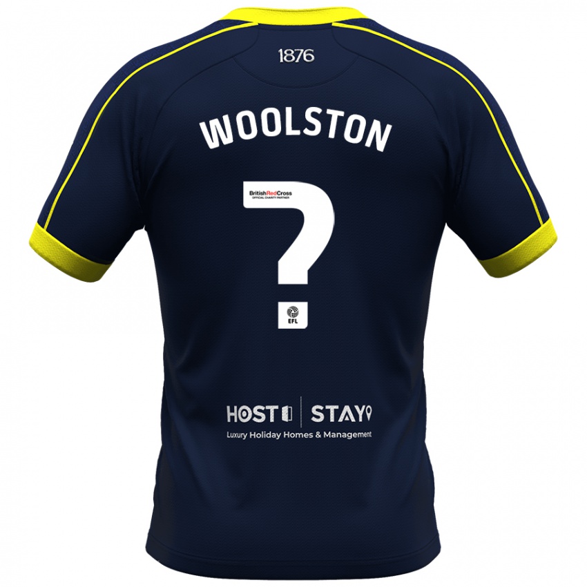 Hombre Camiseta Luke Woolston #0 Armada 2ª Equipación 2023/24 La Camisa Chile