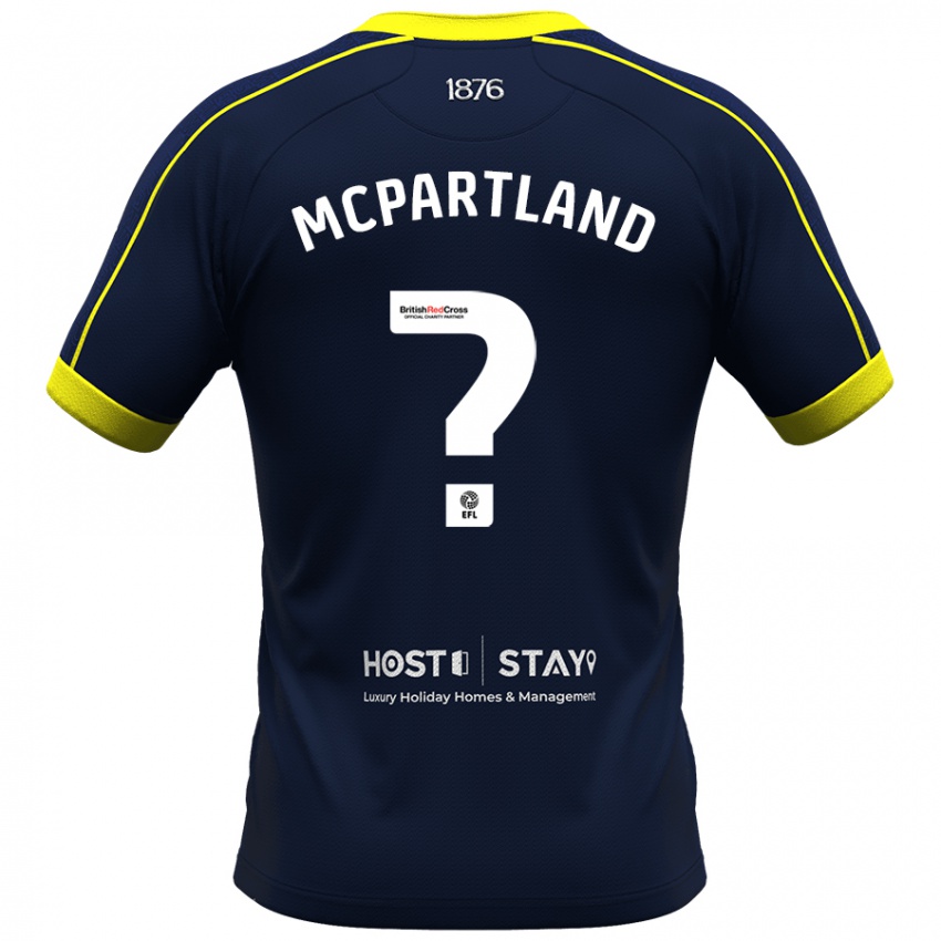 Hombre Camiseta Will Mcpartland #0 Armada 2ª Equipación 2023/24 La Camisa Chile