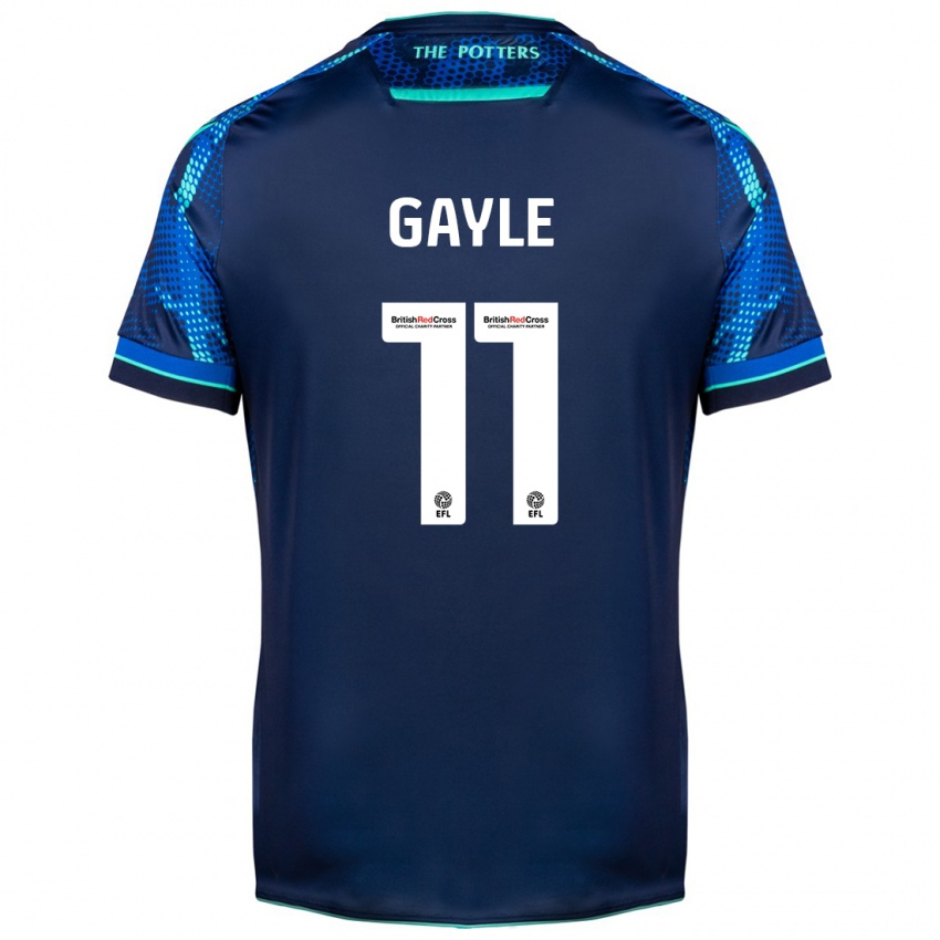 Hombre Camiseta Dwight Gayle #11 Armada 2ª Equipación 2023/24 La Camisa Chile