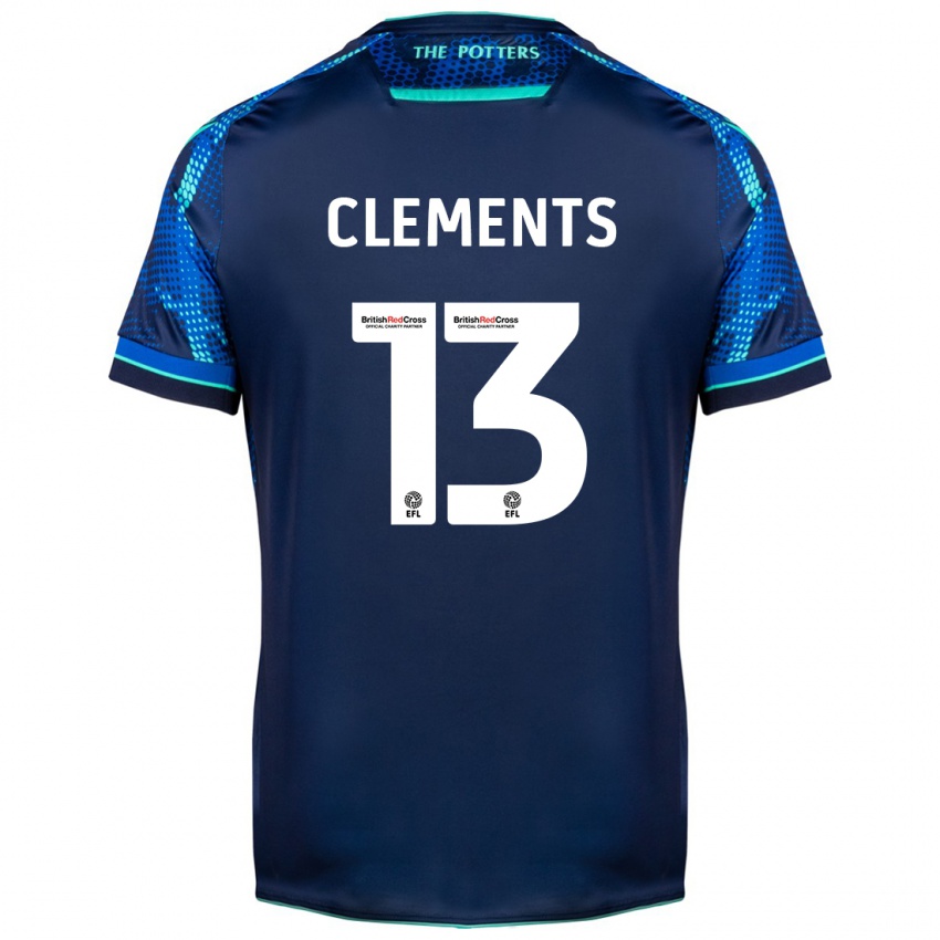 Hombre Camiseta Daisy Clements #13 Armada 2ª Equipación 2023/24 La Camisa Chile