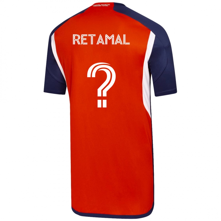 Hombre Camiseta David Retamal #0 Blanco 2ª Equipación 2023/24 La Camisa Chile