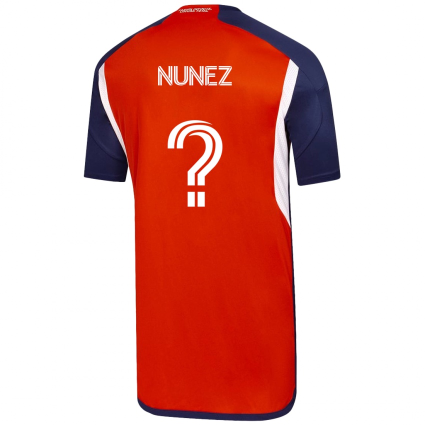 Hombre Camiseta Renato Nuñez #0 Blanco 2ª Equipación 2023/24 La Camisa Chile