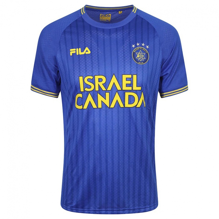 Hombre Camiseta Yehuda Balay #11 Azul 2ª Equipación 2023/24 La Camisa Chile