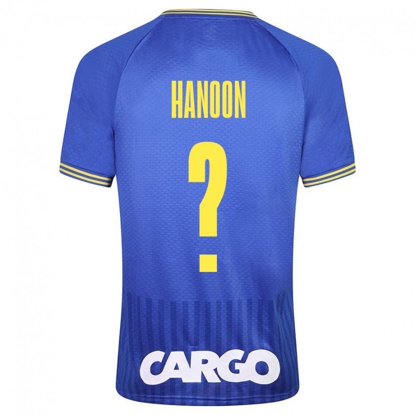 Hombre Camiseta Agam Hanoon #0 Azul 2ª Equipación 2023/24 La Camisa Chile