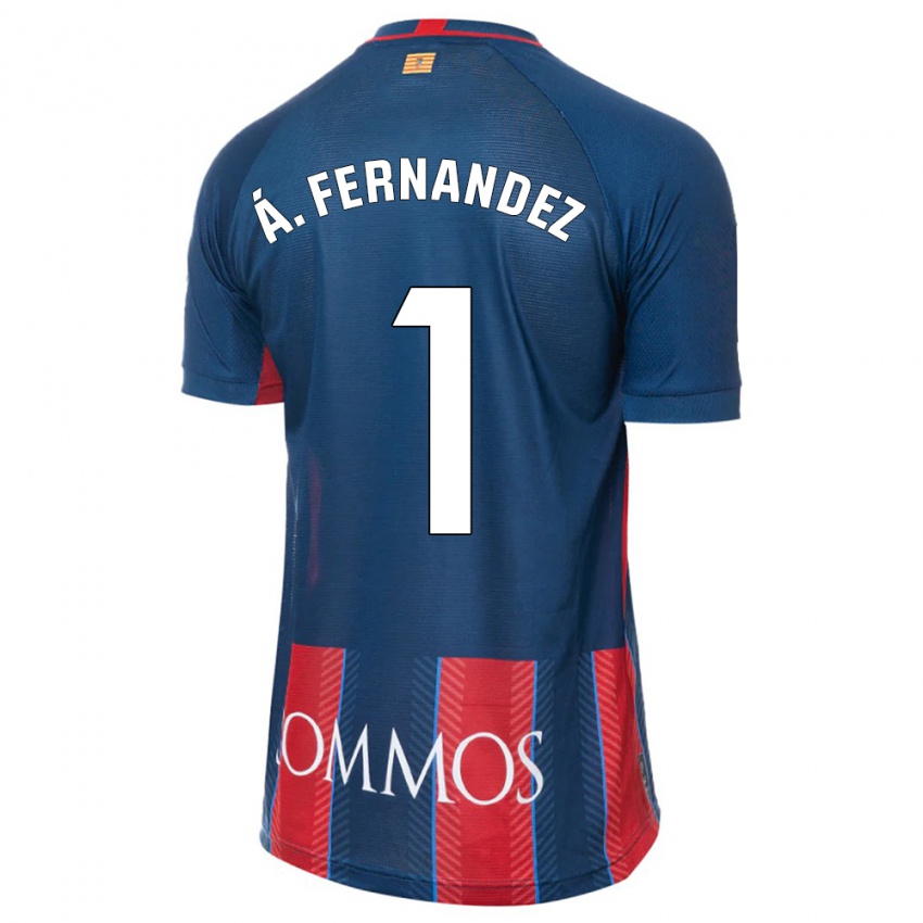 Mujer Camiseta Alvaro Fernandez #1 Armada 1ª Equipación 2023/24 La Camisa Chile