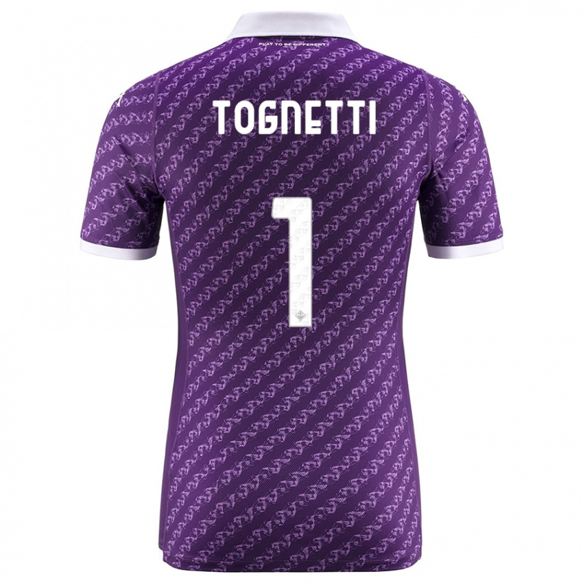 Mujer Camiseta Laerte Tognetti #1 Violeta 1ª Equipación 2023/24 La Camisa Chile