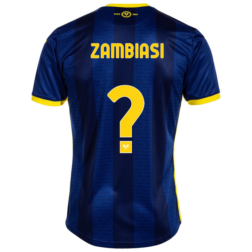 Mujer Camiseta Yonas Zambiasi #0 Armada 1ª Equipación 2023/24 La Camisa Chile
