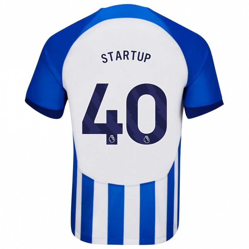 Mujer Camiseta Katie Startup #40 Azul 1ª Equipación 2023/24 La Camisa Chile