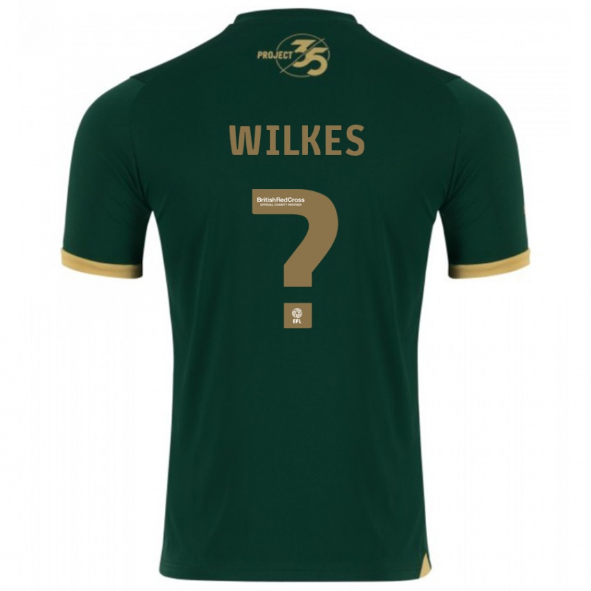 Mujer Camiseta Finley Wilkes #0 Verde 1ª Equipación 2023/24 La Camisa Chile