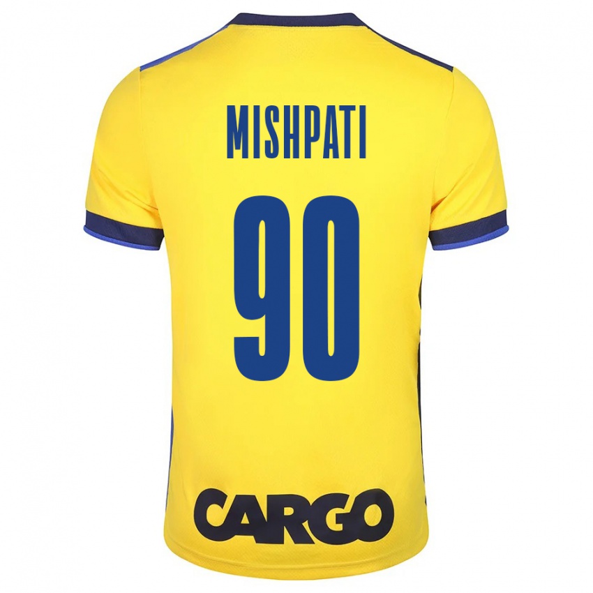 Mujer Camiseta Roi Mishpati #90 Amarillo 1ª Equipación 2023/24 La Camisa Chile