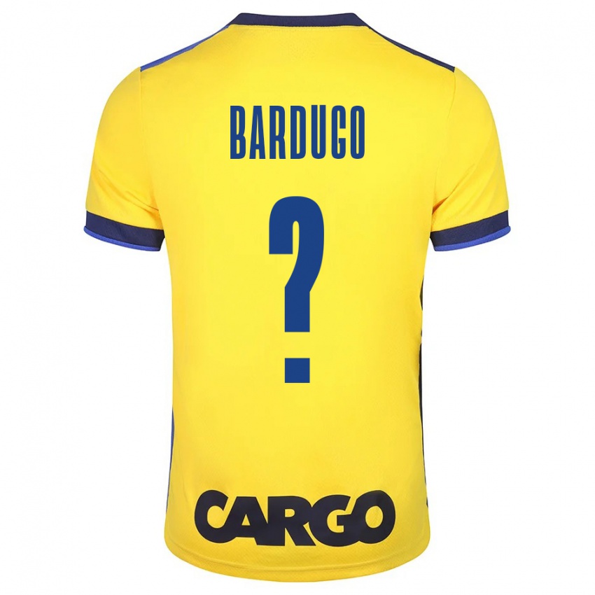 Mujer Camiseta Ori Bardugo #0 Amarillo 1ª Equipación 2023/24 La Camisa Chile