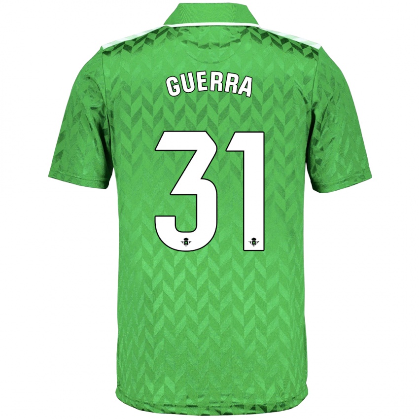 Mujer Camiseta Ana Guerra Morcillo #31 Verde 2ª Equipación 2023/24 La Camisa Chile