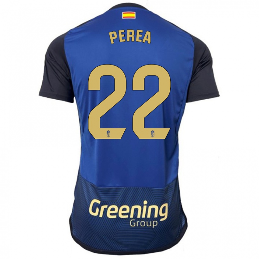 Mujer Camiseta Alberto Perea #22 Armada 2ª Equipación 2023/24 La Camisa Chile