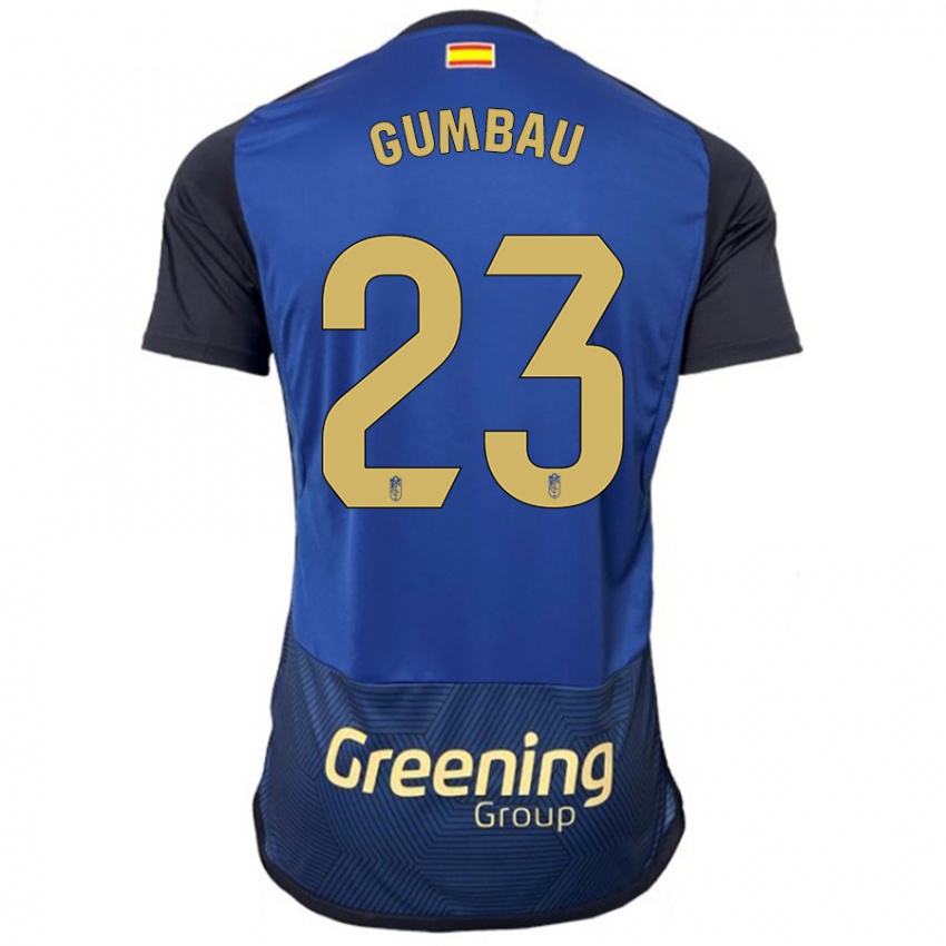 Mujer Camiseta Gerard Gumbau #23 Armada 2ª Equipación 2023/24 La Camisa Chile