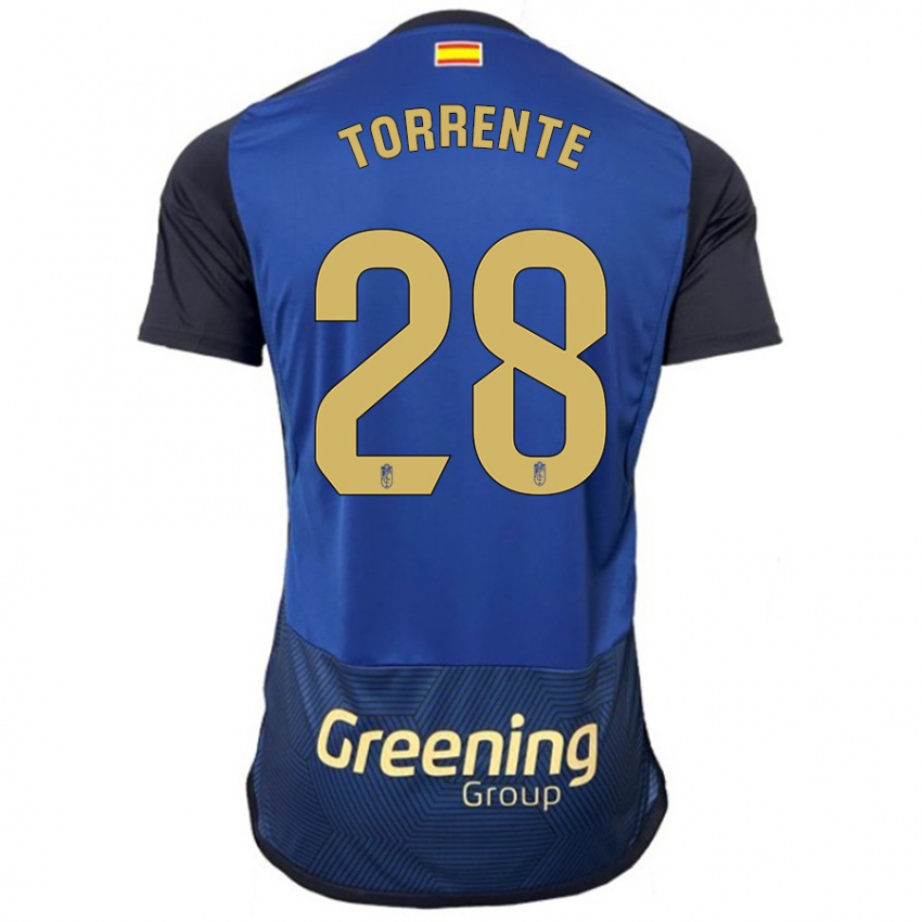 Mujer Camiseta Raúl Torrente #28 Armada 2ª Equipación 2023/24 La Camisa Chile