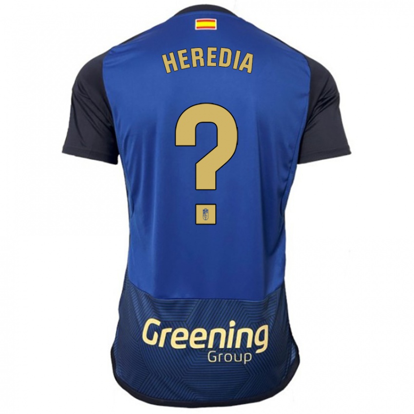 Mujer Camiseta Adri Heredia #0 Armada 2ª Equipación 2023/24 La Camisa Chile