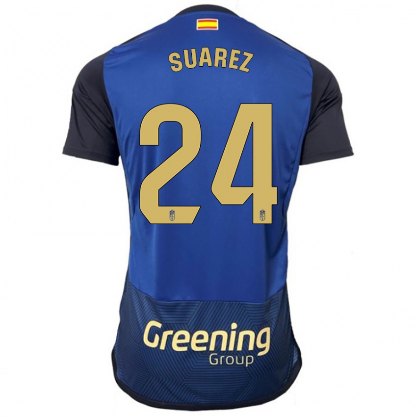 Mujer Camiseta Carlota Suárez #24 Armada 2ª Equipación 2023/24 La Camisa Chile