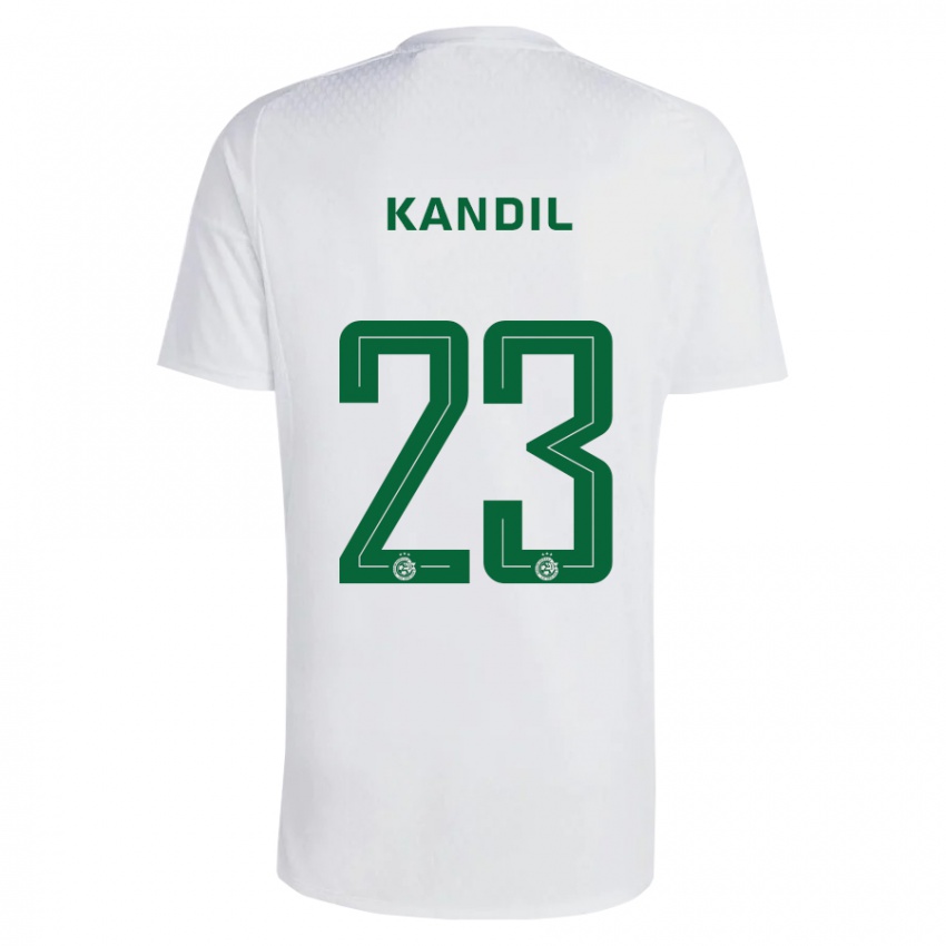 Mujer Camiseta Maor Kandil #23 Verde Azul 2ª Equipación 2023/24 La Camisa Chile