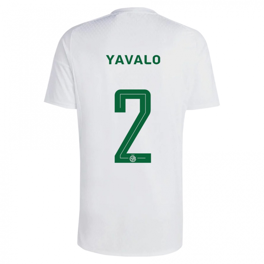 Mujer Camiseta Gatachao Yavalo #2 Verde Azul 2ª Equipación 2023/24 La Camisa Chile