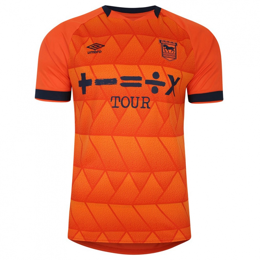Mujer Camiseta Rio Oudnie-Morgan #0 Naranja 2ª Equipación 2023/24 La Camisa Chile