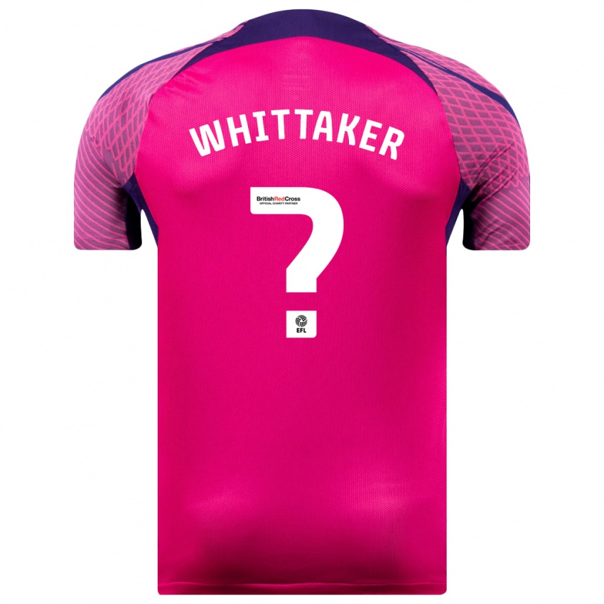 Mujer Camiseta Jack Whittaker #0 Morado 2ª Equipación 2023/24 La Camisa Chile