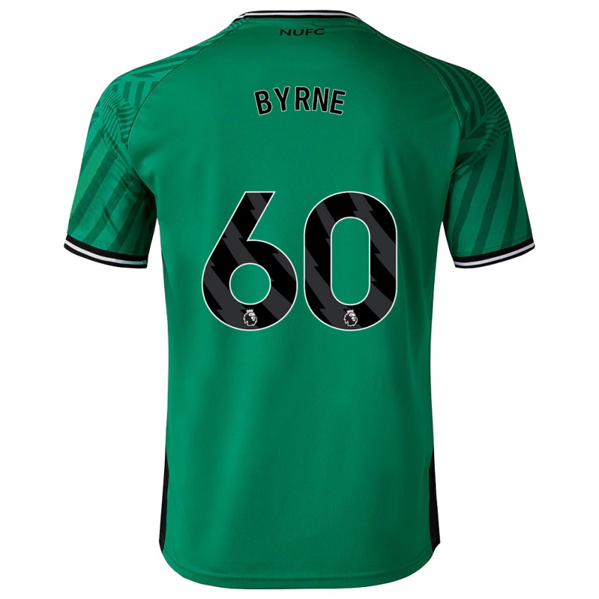 Mujer Camiseta Reece Byrne #60 Verde 2ª Equipación 2023/24 La Camisa Chile