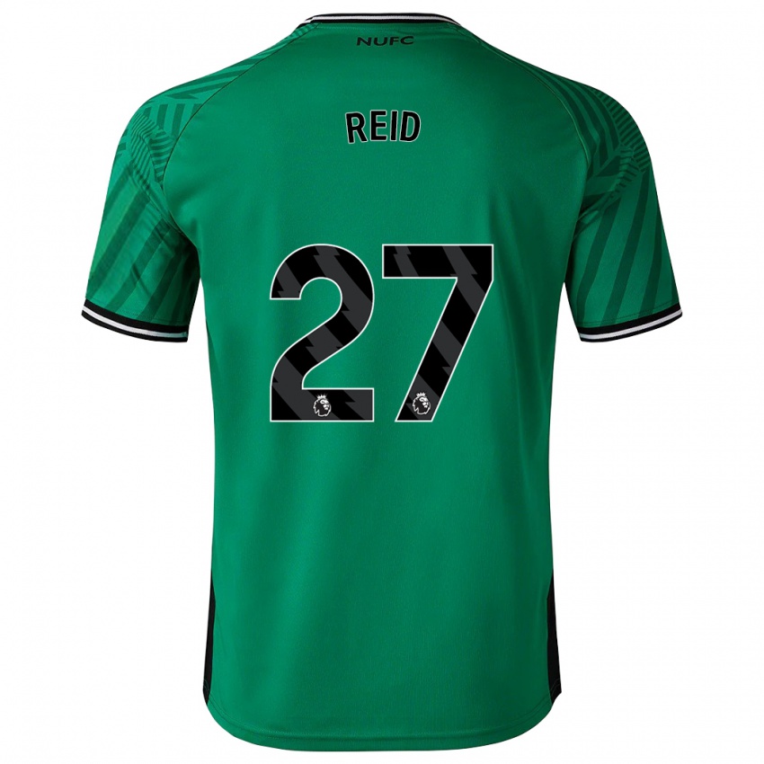 Mujer Camiseta Hannah Reid #27 Verde 2ª Equipación 2023/24 La Camisa Chile