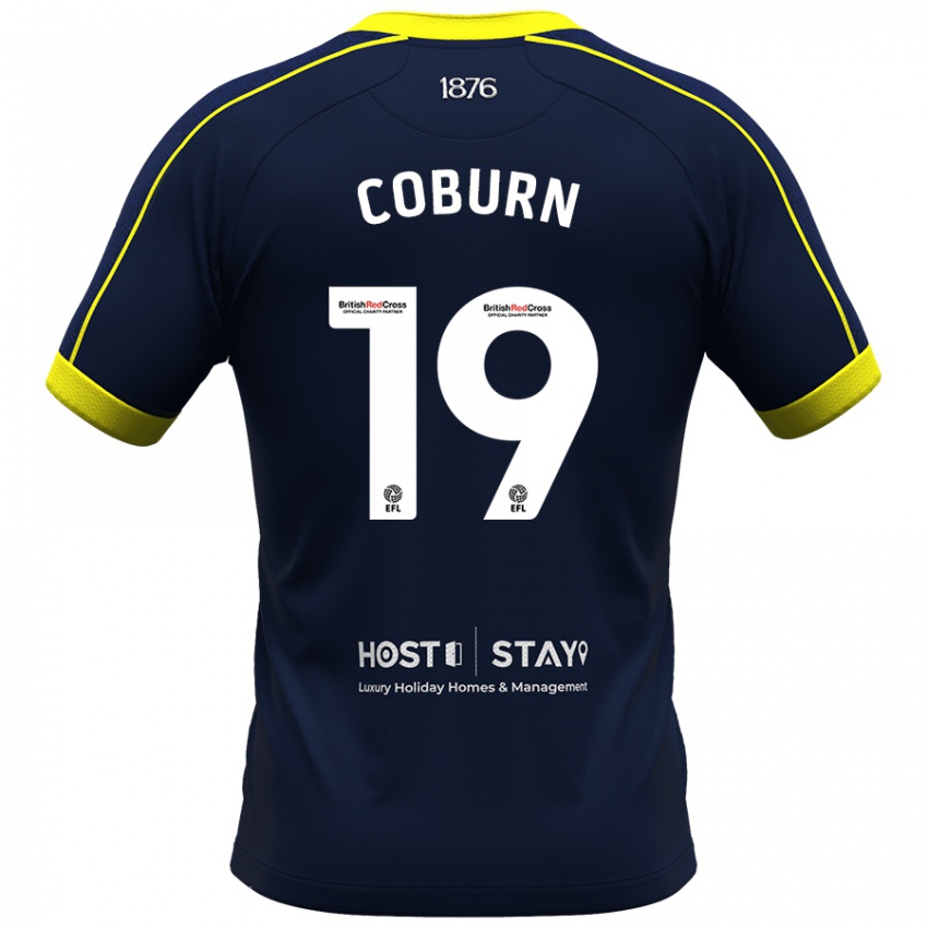 Mujer Camiseta Josh Coburn #19 Armada 2ª Equipación 2023/24 La Camisa Chile