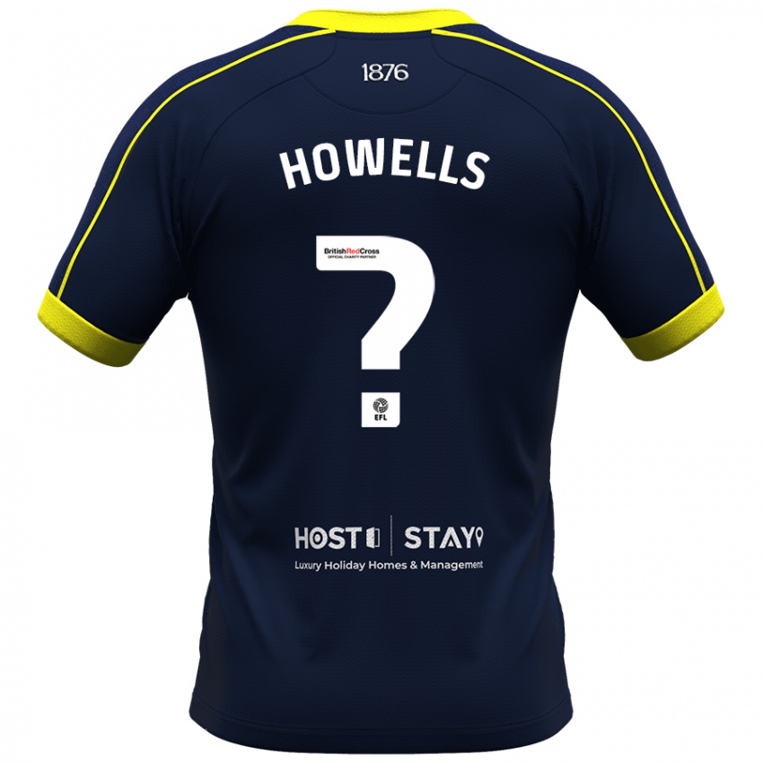 Mujer Camiseta Max Howells #0 Armada 2ª Equipación 2023/24 La Camisa Chile