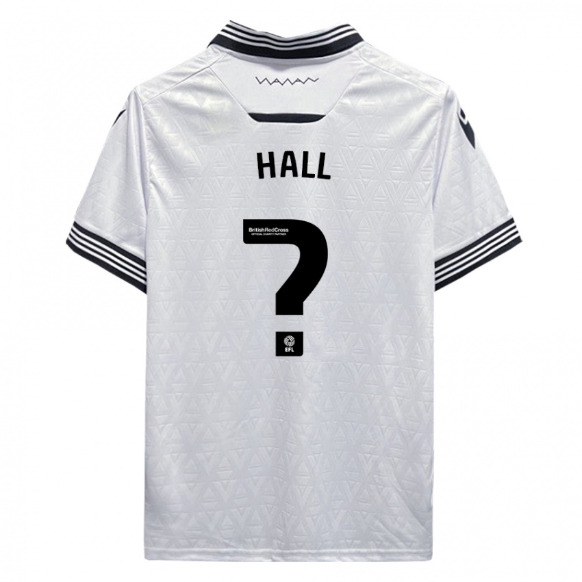 Mujer Camiseta Jack Hall #0 Blanco 2ª Equipación 2023/24 La Camisa Chile