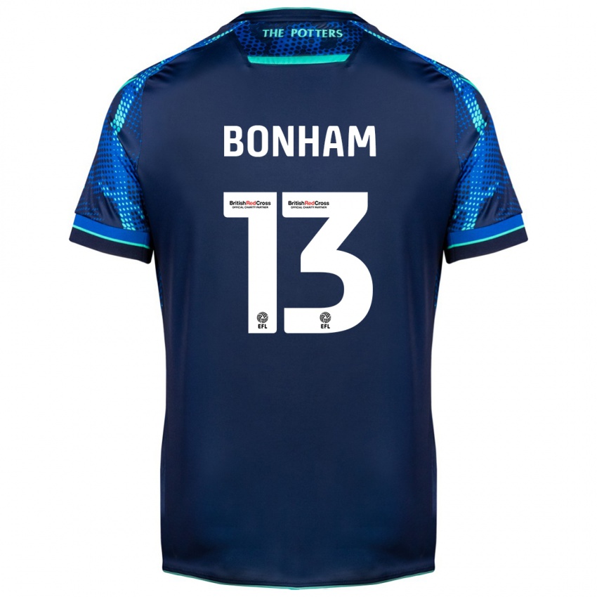 Mujer Camiseta Jack Bonham #13 Armada 2ª Equipación 2023/24 La Camisa Chile