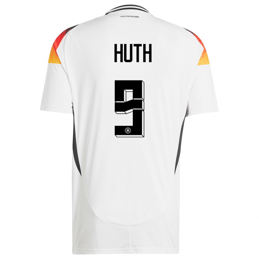 Niño Camiseta Alemania Svenja Huth #9 Blanco 1ª Equipación 24-26 La Camisa Chile