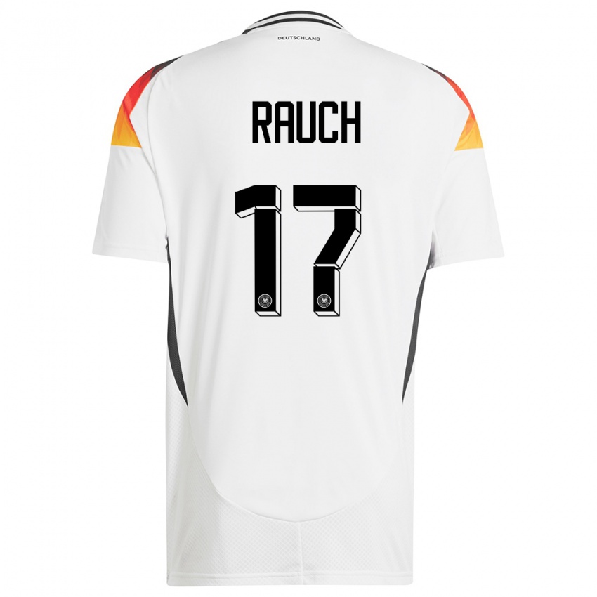 Niño Camiseta Alemania Felicitas Rauch #17 Blanco 1ª Equipación 24-26 La Camisa Chile