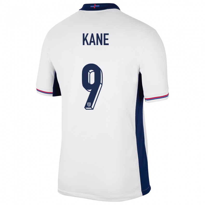 Niño Camiseta Inglaterra Harry Kane #9 Blanco 1ª Equipación 24-26 La Camisa Chile