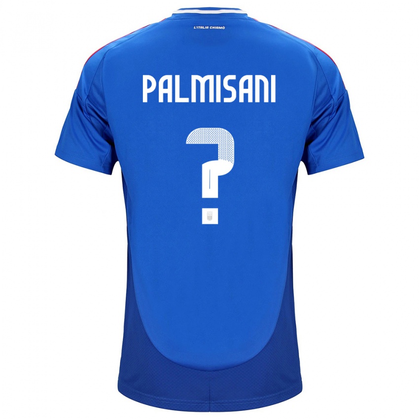 Niño Camiseta Italia Lorenzo Palmisani #0 Azul 1ª Equipación 24-26 La Camisa Chile