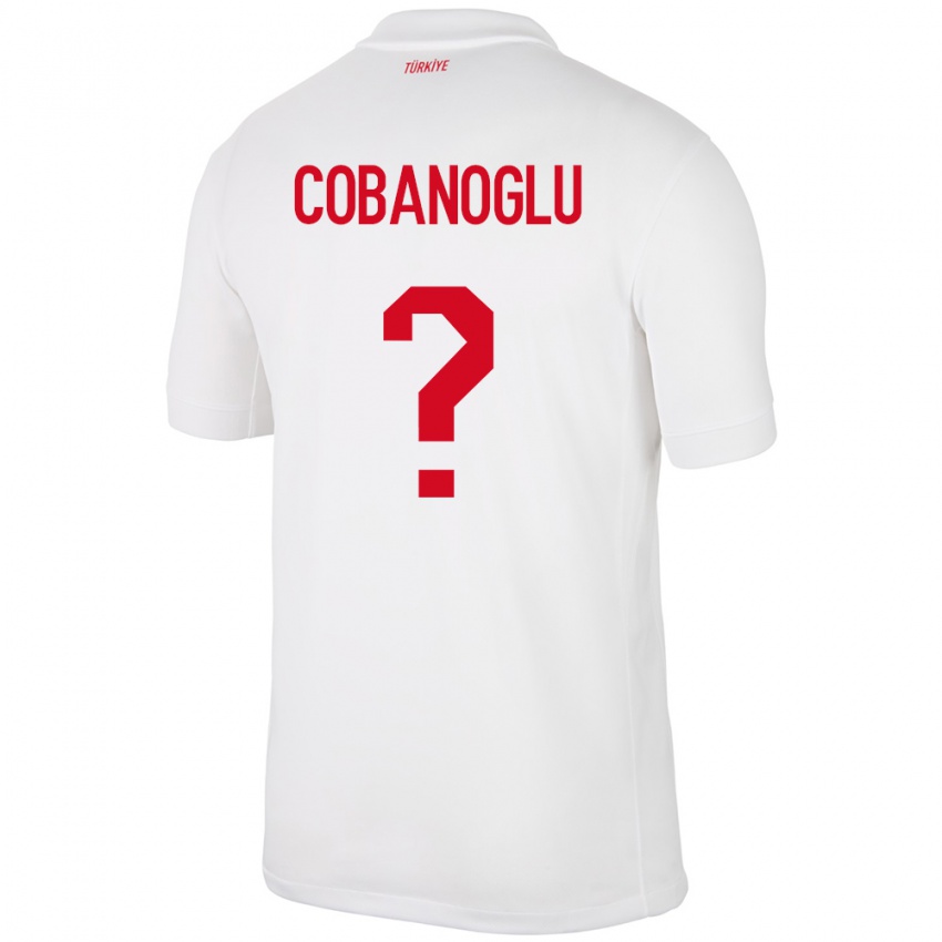 Niño Camiseta Turquía Ahmet Çobanoğlu #0 Blanco 1ª Equipación 24-26 La Camisa Chile