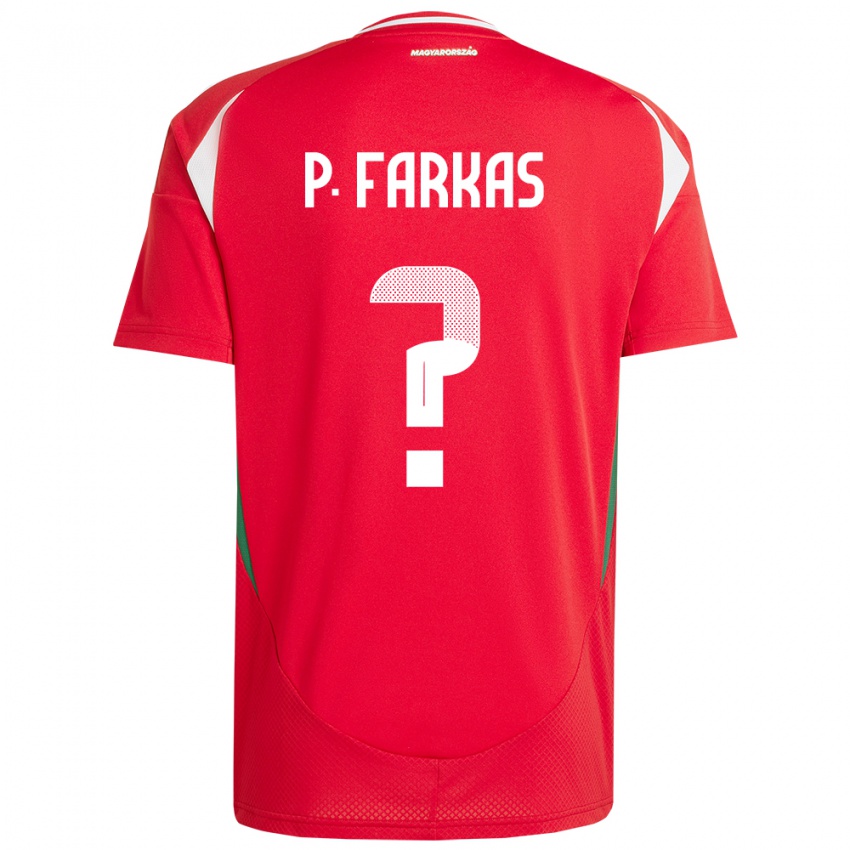 Niño Camiseta Hungría Patrik Farkas #0 Rojo 1ª Equipación 24-26 La Camisa Chile